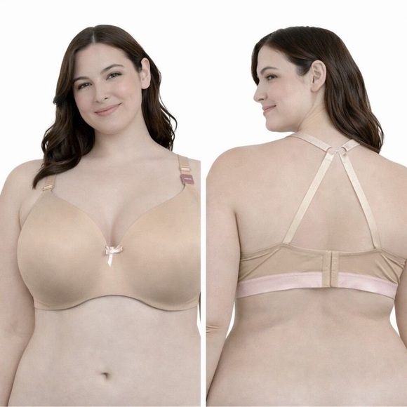 Cacique Other - NWT Cacique Lightly lined balconette Women's Tan Bra 38DDD